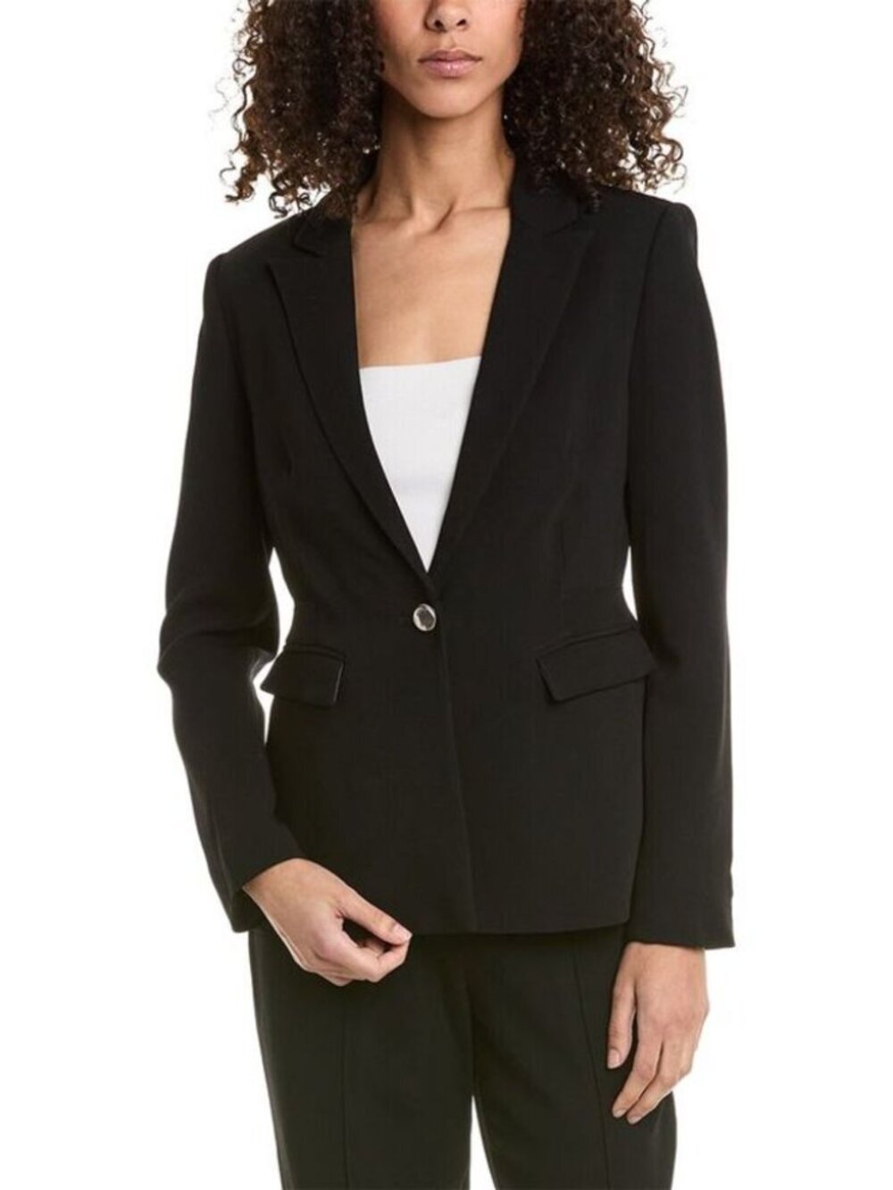 Ted Baker Black Single-Button Women's Blazer